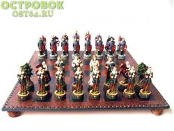 Шахматы с доской Робин Гуд и Английские рыцари 95376