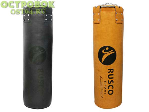Мешок боксерский RuscoSport вес 38 кг, Искуст.кожа, 120 см, d35, 00024011