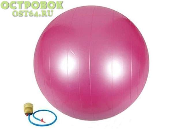 Мяч гимнастический 65 см, Anti-burst System, Indigo, IN002-65, 00019121