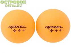 Производитель:Roxel<br />
Уровень игры: тренировочный<br />
Диаметр: 40 мм<br />
Материал: ABS<br />
Цвет: оранжевый