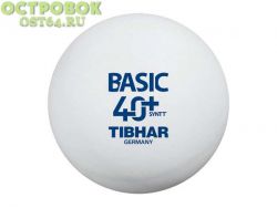 Мяч н/т Tibhar Basic 40 mm., 00000473