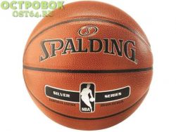 Мяч б.б.  №7 Spalding NBA SILVER SER, 76-018z
