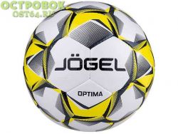 Мяч футзальный Jogel Optima 2020, Optima, белый цвет, 4 размер, 00023793