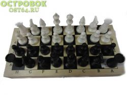 Шахматы обиходные пластиковые 02-105