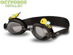 Очки для плавания Indigo, детские, пчелка, G1781